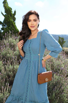 VESTIDO SANDRA - Flaviane Fashion Store