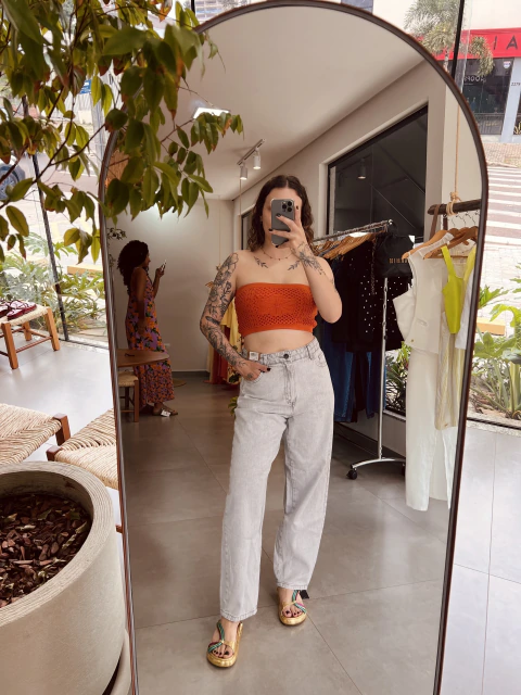 Calça Cinza 40