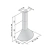 Campana Circular Blanca Pulsante 60 - tienda online