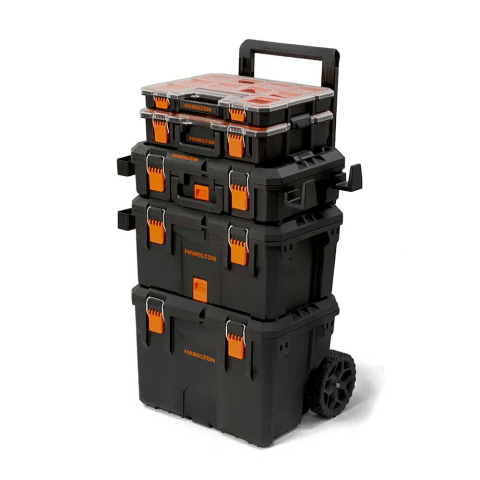 CARRO PORTA HERRAMIENTAS PACKOUT 5 MODULOS HAMILTON HCPH005