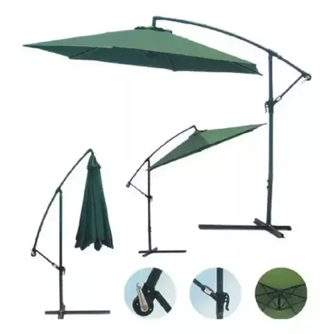 GOOD NICE SOMBRILLA COLGANTE 3MTS RECLINABLE - comprar online