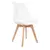 SILLA TULIP PATAS MADERA ASIENTO ACOLCHONADO - comprar online