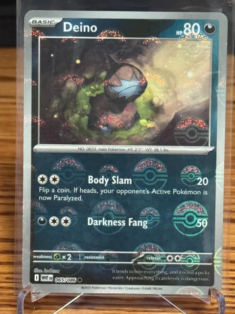 065/086 Deino Pokeball Holo