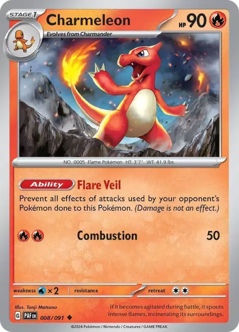 08/91 Charmeleon