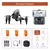 Drone Xd1 pro mini 4k 8k câmera dupla wifi liga anti-queda - comprar online