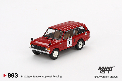 *PRÉ-VENDA* Range Rover 1971 International Hillrally 1 Winner 1:64 Mini GT - comprar online