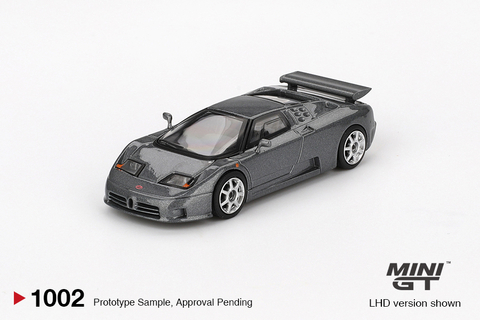 *PRÉ-VENDA* Bugatti EB110 Super Sport Grigio Scuro 1:64 Mini GT - comprar online