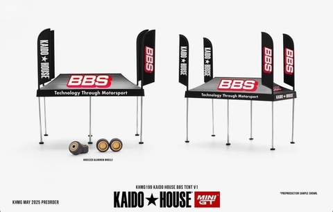 *PRÉ-VENDA* Kaido House BBS Tent V1 1:64 Mini GT/Kaido House - comprar online
