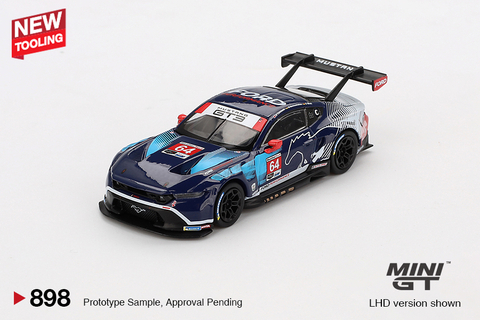 *PRÉ-VENDA* Ford Mustang GT3 #64 Ford Multimatic Motorsports 2024 IMSA Daytona 24 Hrs 1:64 Mini GT - comprar online