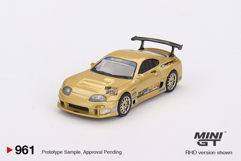 *PRÉ-VENDA* Toyota Supra (A80) Top Secret GT-300 Top Secret Gold 1:64 Mini GT - comprar online