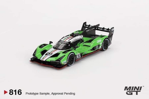 Lamborghini SC63 #63 Iron Lynx 2024 IMSA Sebring 12 Hrs 1:64 Mini GT - comprar online