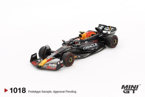 *PRÉ-VENDA* Oracle Red Bull Racing RB20 #1 Max Verstappen 2024 F1 Bahrain GP Winner 1:64 Mini GT - comprar online