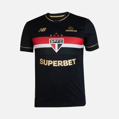 Camisa São Paulo 25/26 Third Away New Balance Torcedor Masculina - Preto - comprar online