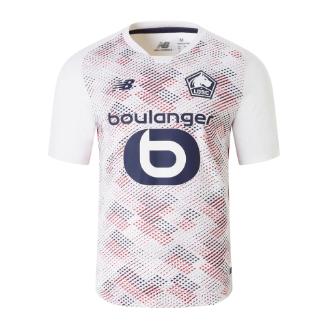 Camisa Lille 24/25 Away New Balance Masculina - Branco - comprar online