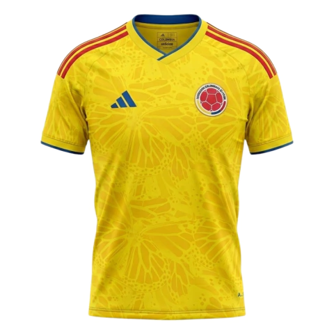 Camisa I Colômbia 2026 Adidas Torcedor Masculina - Amarelo