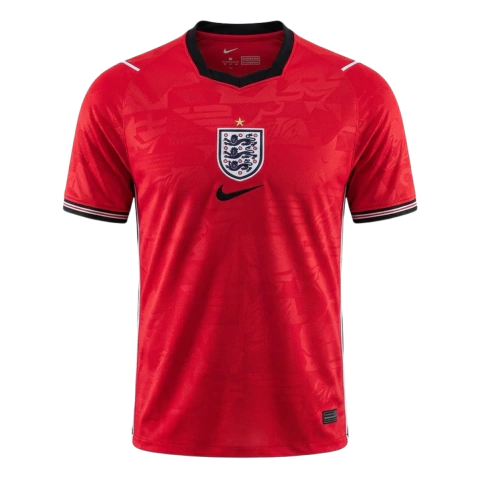 Camisa II Inglaterra 2026 Nike Torcedor Masculina - Vermelho