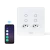 Interruptor Inteligente WiFi com Tomada Embutida | 4 Botões Touch | Controle por App Tuya | Compatível com Alexa e Google | Timer Programável | Proteç