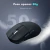 E-COIBEU Mouse Leve Tri-Modo 50g para Escritório e Jogos, Bluetooth/2.4GHz/Cabo, 5 Níveis de DPI Ajustável (400-4000), Bateria de 400mAh, 72h de Auton na internet
