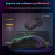 【Mouse Gamer Sem Fio Tri-Mode 8000DPI】Bluetooth+2.4G+USB/9 Botões Programáveis/RGB 16.8M Cores/Bateria 1000mAh - COIBEU