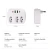 Tomada Extensora 3 Tomadas + 2 USB + 2 Type-C, Material Ignífugo, 2500W, Bivolt - Coibeu WKC-FT801 na internet