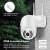 Câmera PTZ Wi-Fi 2K 4MP com 355°, Dupla Iluminação (Infravermelho + Luz Branca), Visão Noturna Colorida, Áudio Bidirecional, Alarme em Tempo Real e Al - COIBEU