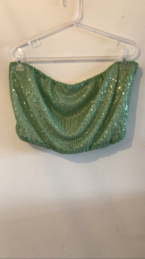 TOP FAIXA BETH-VERDE - comprar online