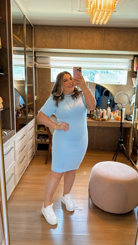 VESTIDO VALÉRIA-AZUL BEBÊ