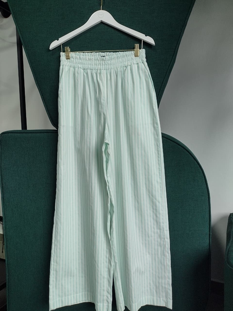 CALÇA LISTRA LILIAN-VERDE