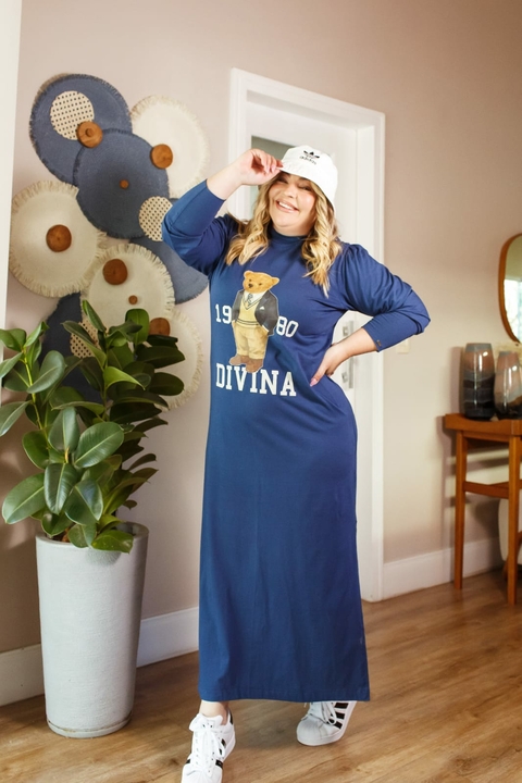 VESTIDO URSINHO-MARINHO - comprar online