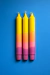 Kit 3 Velas Dip Dye - Sunset Vibes