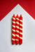 Kit 3 Velas Listras - Red Twist