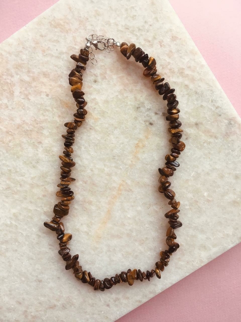 COLLAR CHUNKY CHOCO