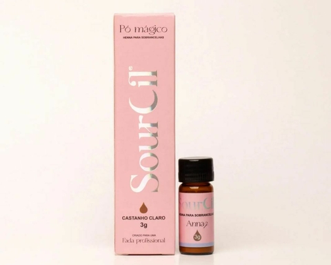 Henna Sourcil Premium - Castanho Claro - comprar online