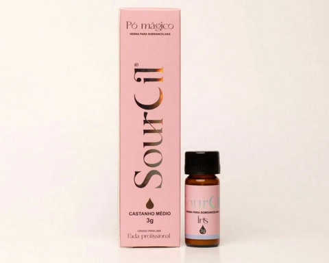 Henna Sourcil Premium - Castanho Médio - comprar online