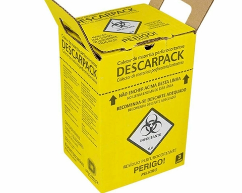 Coletor de perfuro cortante DESCARPACK