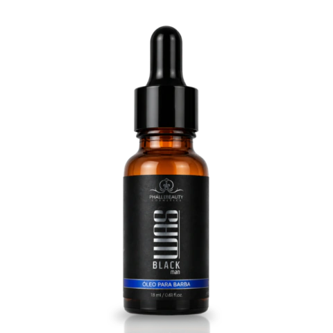 Oleo para Barba WAS Black Man 18ml Phallebeauty