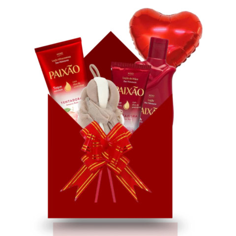Kit Paixão Tentadora + Esponja de Banho