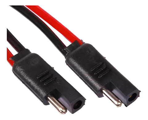 Conector 2 Vias Com Fio 1,00 Mm Chicote Plug Para Caixa