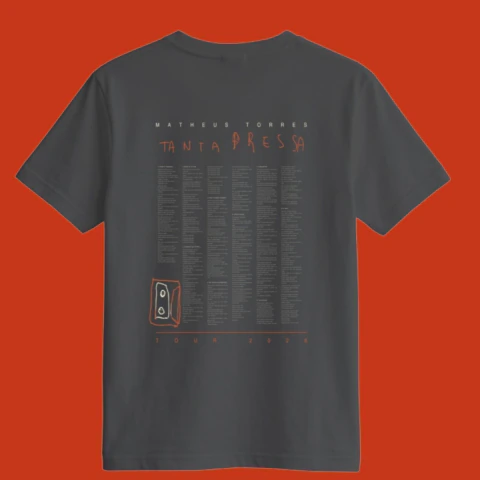 Camiseta Estonada Tour Tanta Pressa 2026