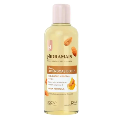 HIDRAMAIS OLEO CORPORAL AMENDOAS DOCES 120ML