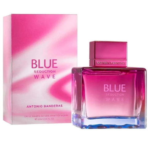 ANTONIO BANDERAS PERFUME FEMININO AB BLUE SEDUCTION WAVE EDT 100ML