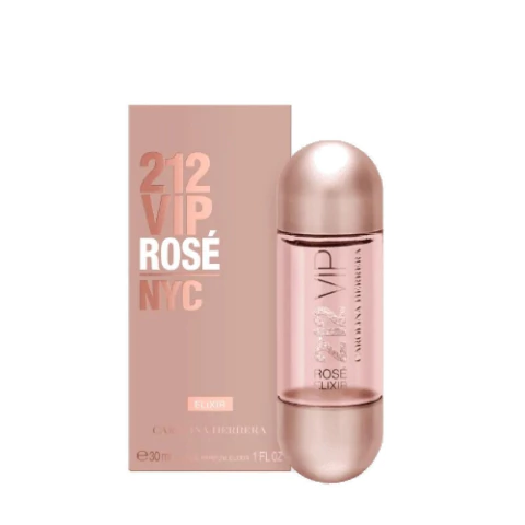 CAROLINA HERRERA PERFUME FEMININO 212 VIP ROSE ELIXIR 30ML