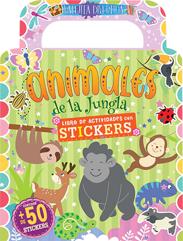 VALIJITA DIVERTIDA - ANIMALES DE LA JUNGLA - comprar online