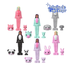 Boneca Barbie Mattel Miniatura - Mini Cutie Reveal Surpresa! - Magia de Colecionar