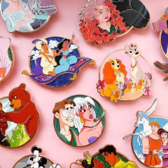Pins Disney Colecionáveis Originais - Escolha o seu favorito!