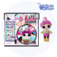 Boneca Lol Surprise Furniture Winter Chill - Hangout Spaces Cozy Babe! Fashion Doll!