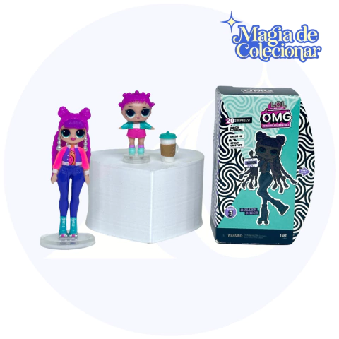 Boneca Lol Surprise Miniature Collection - Omg Roller Chick!