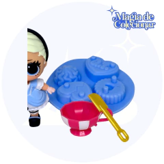 Boneca Lol Candy Surprise - Curious Qt with DIY Candy Maker - Magia de Colecionar