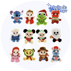 Pelúcias Disney Parks Wishables Plush Holiday Countdown Calendar! Escolha o seu personagem favorito! - comprar online