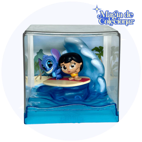 Miniaturas Disney Doorables Movie Moments Série 1 - Lilo e Stitch!